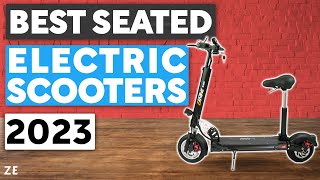 Best Electric Scooters With Seats 2023 🛴 TOP 5 Electric Scooter Live Demo amp Reviews 🔥 [upl. by Firooc]