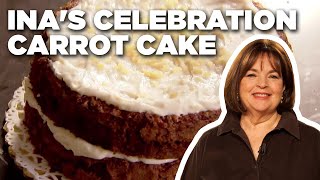 Ina Gartens Carrot Cake Recipe  Barefoot Contessa  Food Network [upl. by Agarhs]