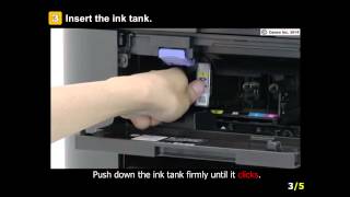 MAXIFY MB2320 Installing the ink tanks [upl. by Huppert]