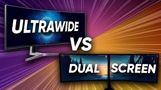 Ultrawide vs Dual Monitor Setup  Whats Better [upl. by Gualtiero]