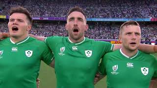 Irelands National Anthem at Rugby World Cup 2019 [upl. by Allekram]