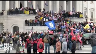 WATCH LIVE Protesters breach US Capitol building during Congress count of Electoral College votes [upl. by Yerak]