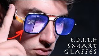 DIY Working EDITH SMART GLASSES  SpiderMan Far From Home Building Your Ideas 3 [upl. by Noek]