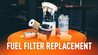 How to change the fuel filter in your car AUTODOC TUTORIAL [upl. by Acemahs]