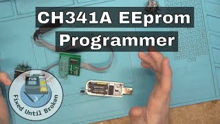 CH341A EEprom Programmer Review and Practical Use Instrument Cluster Repair [upl. by Main]