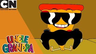 Uncle Grandpa  Pizza Steves New Game  Cartoon Network [upl. by Aicia]