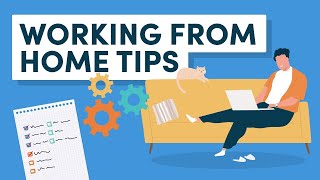 Working from Home 10 Tips to Stay Motivated and Productive [upl. by Agnes439]