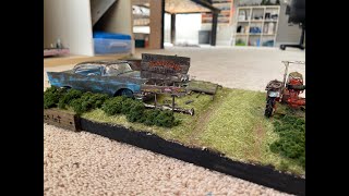 Making a realistic junkyard diorama The Back Lot [upl. by Dougald365]