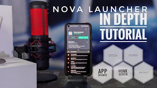 Android Nova Launcher Complete Tutorial Review amp Tips [upl. by Trinetta]