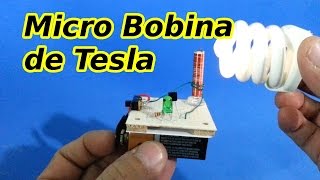 Micro Bobina de Tesla [upl. by Marceau565]