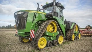 JOHN DEERE 9620RX LE MONSTRE ARTICULE 4 CHENILLES EN ACTION [upl. by Nibur]