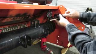 WoodMaxx FLAIL MOWER  How to change the main bearing [upl. by Uehttam]