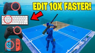 The SECRET Setting To Edit FASTER on Fortnite Console amp PC [upl. by Ellwood]