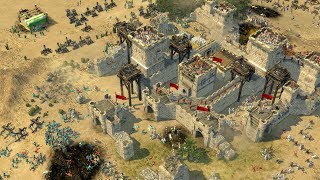 Stronghold Crusader 2  Gameplay PCUHD [upl. by Yanarp451]