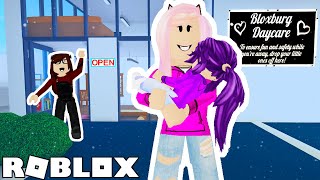 Baby Goes to Daycare  Roblox Bloxburg Roleplay [upl. by Dicks]