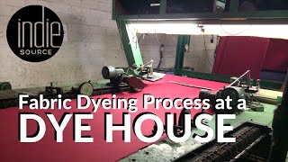 Garment Dye Machine  Fabric Dyeing Process  Sustainable Fashion [upl. by Anomor590]