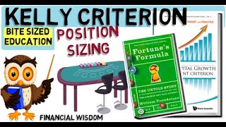 KELLY CRITERION  Ed Thorp  Optimal Position Sizing For Stock Trading [upl. by Eniamat]