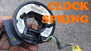 How to Replace a Clock Spring [upl. by Letti]