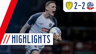 HIGHLIGHTS  Burton Albion 22 Bolton Wanderers [upl. by Cirek]