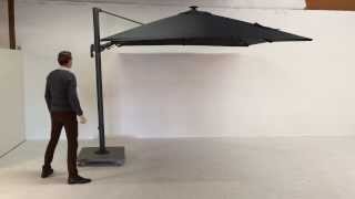 Palermo parasol with LED demo [upl. by Savory]