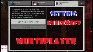 Setting Minecraft Multiplayer akamsMcMultiplayerHelp [upl. by Quartis494]