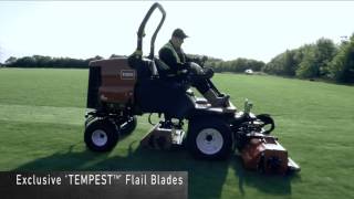 The New LTF3000 tripleflail mower from Toro [upl. by Cianca]