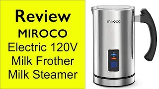 Review Miroco Milk Frother  How to make froth milk at home [upl. by Ettelohcin]