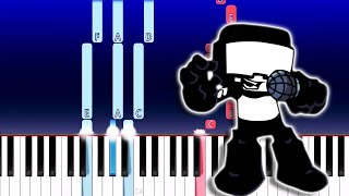 Stress  Friday Night Funkin Piano Tutorial [upl. by Gregson]