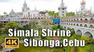 Simala Shrine  Walking Tour 4K  Sibonga Cebu Philippines [upl. by Reizarf]