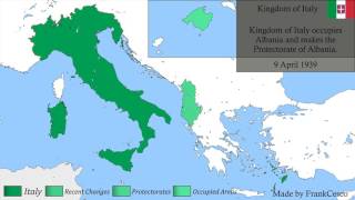 History of ITALY 1859  2020  Detailed Map [upl. by Stearne]