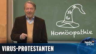 Homöopathie Der Hokuspokus der Alternativmedizin  heuteshow vom 16112018 [upl. by Egap93]