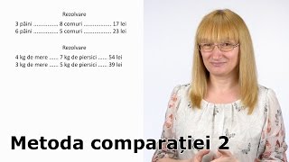 Metoda comparației 2 [upl. by Ppik]