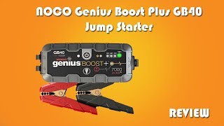 NOCO Genius Boost Plus GB40 Jump Starter Review [upl. by Eynobe]