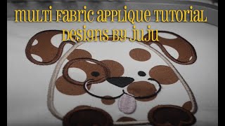 How do Machine Applique With Multiple Fabrics [upl. by Nils]