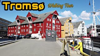 Tromsø Norway  Walking Tour [upl. by Euqinue]