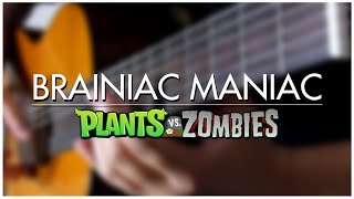 Brainiac Maniac Plants vs Zombies Guitar Cover  DSC [upl. by Maxima]