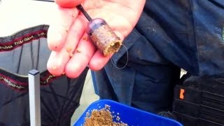 Fishing The Shotgun Pellet Feeder For Carp amp Skimmers [upl. by Aivilys]