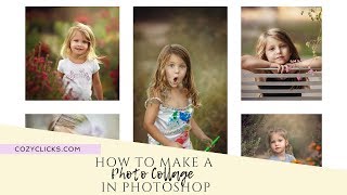 How To Create A Photo Collage In Photoshop VIDEO [upl. by Edniya206]