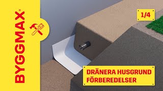 Dränera husgrund del 1 förberedelser [upl. by Main]