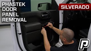 2020 Silverado Door Panel Removals  Phastek Tutorial [upl. by Martine]