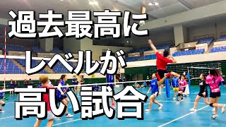 【バレーボール】会場中がこの試合に釘付けになりました [upl. by Novets717]