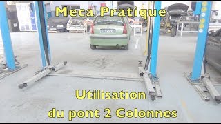 Utilisation pont 2 colonnes [upl. by Lanny]