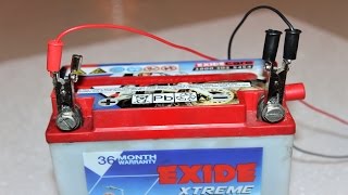 How to charge 12V Battery at home  EASY [upl. by Ace]