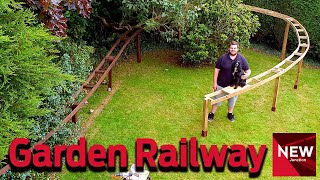 New Junction Building an O gauge Garden Railway Part Three [upl. by Zielsdorf]