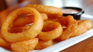 Crispy Onion Rings Recipe  How to Make Crispy Onion Rings [upl. by Esom]