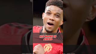 AMAD DIALLO fan chant  Manchester United player chant with lyrics [upl. by Niryt]