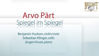 Arvo Pärt Spiegel im Spiegel Full Album [upl. by Atiuqehs849]