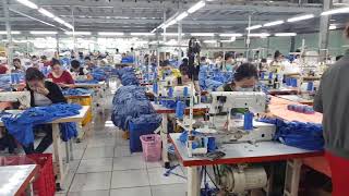 Inside a Garment Factory in Vietnam [upl. by Llehctim510]