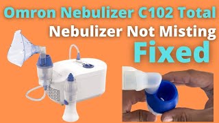 Omron nebulizer not misting [upl. by Ardnuaet]