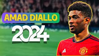 AMAD DIALLO Incredible Performance  Best Player In Manchester United [upl. by Nileek]